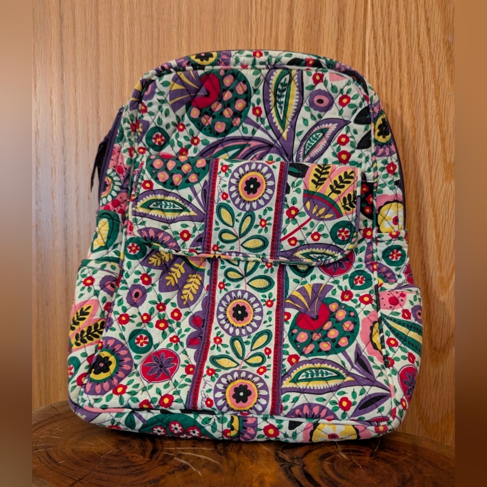 Floral Multicolor Backpack